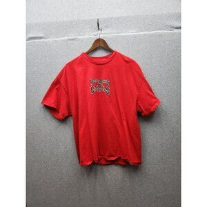 Orange County Choppers Red Graphic T-Shirt XL Tennessee River 100% Cotton Mens C